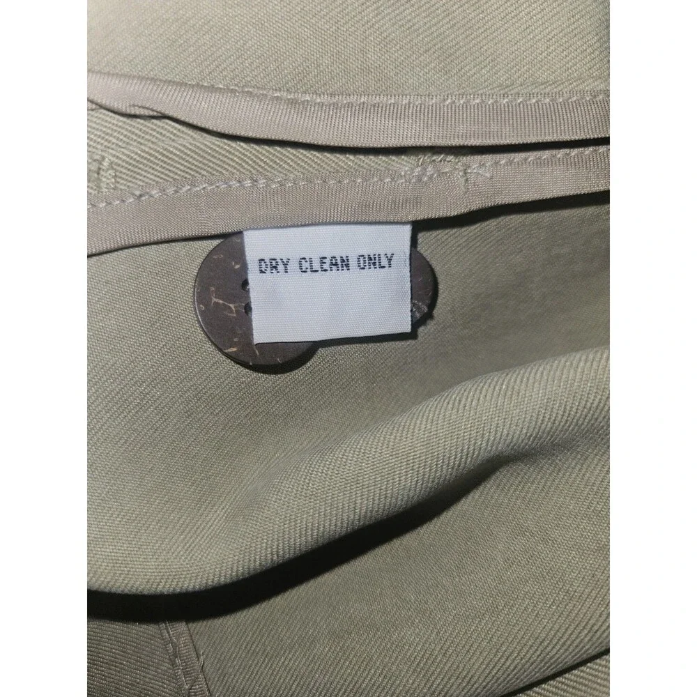 Vintage Tommy Bahama Men's 100% Silk Khaki Blazer Size M